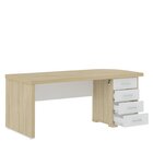 Escrivaninha Mesa Escritório Diretor 180cm Em Tamburato Com 6