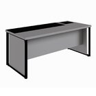 Escrivaninha Mesa Escritório Diretor Com Caixa De Tomadas E P