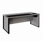 Escrivaninha Mesa Escritório Diretor Com Caixa De Tomadas E P