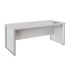 Escrivaninha Mesa Escritório Diretor Com Caixa De Tomadas E P