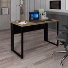 Escrivaninha Mesa Escritório Diretor Em L 120cm Espresso Móve