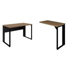 Escrivaninha Mesa Escritório Diretor Em L 120x150cm Espresso