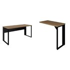 Escrivaninha Mesa Escritório Diretor Em L 150x150cm Espresso