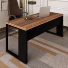 Escrivaninha Mesa Escritório Diretor Em L 170x160cm Espresso