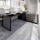 Escrivaninha Mesa Escritório Diretor Em L 2,00 Com Caixa De T