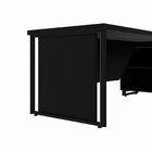 Escrivaninha Mesa Escritório Diretor Em L Com Armário Lateral