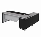 Escrivaninha Mesa Escritório Diretor Em L Com Armário Lateral