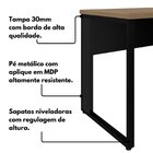 Escrivaninha Mesa Escritório Diretor Em L Com Gaveterio Suspe