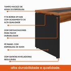 Escrivaninha Mesa Escritório Diretor Em L Escrivaninha Com Ar