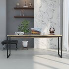 Escrivaninha Mesa Escritório Diretor Estilo Dynamica 60cm Ind