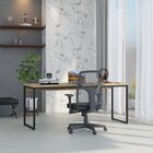 Escrivaninha Mesa Escritório Diretor Estilo Dynamica 60cm Ind