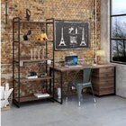 Escrivaninha Mesa Escritório Diretor Estilo Kuadra 150cm Indu