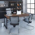 Escrivaninha Mesa Escritório Diretor Estilo Kuadra 180cm Indu