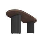 Escrivaninha Mesa Escritório Diretor Organic Com 2 Gavetas 20