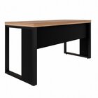 Escrivaninha Mesa Escritório Diretor Retangular Com Gaveteiro