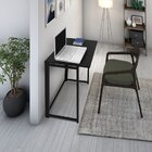 Escrivaninha Mesa Escritório Dobrável 80cmx45cm Link Tb Preto