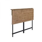 Escrivaninha Mesa Escritório Dobrável 90cm Industrial Steel Q