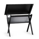 Escrivaninha Mesa Escritório Dobrável Em E Artic 100cm Mdf Pr