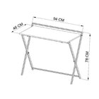 Escrivaninha Mesa Escritório Dobrável Simples P1022 94cm Indu