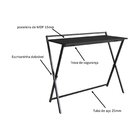 Escrivaninha Mesa Escritório Dobrável Simples P1022 94cm Indu