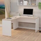 Escrivaninha Mesa Escritório Em L 120x150cm Tampo 30mm Carval