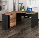 Escrivaninha Mesa Escritório Em L 150cmx150cm + Gaveteiro Mar