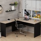 Escrivaninha Mesa Escritório Em L 160cm Carvalho Carvalho