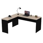 Escrivaninha Mesa Escritório Em L 160x150cm Carvalho