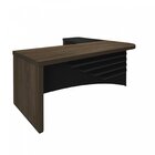 Escrivaninha Mesa Escritório Em L Diretor Em Tamburato Com Co