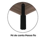 Escrivaninha Mesa Escritório Em L Estação De Trabalho 1200 Ma