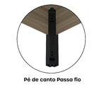 Escrivaninha Mesa Escritório Em L Estação De Trabalho 1200 Ma