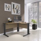 Escrivaninha Mesa Escritório Em L Estação De Trabalho 1200 Ma