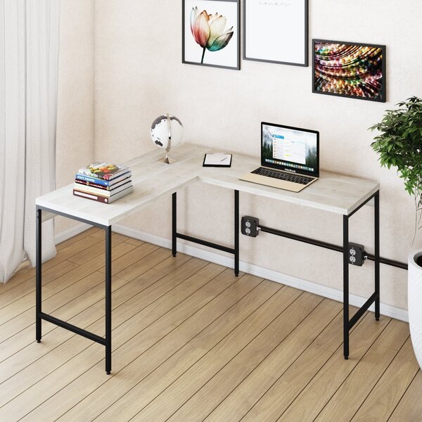 Escrivaninha Mesa Escritório Em L Estilo Active 120cm Industr