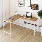 Escrivaninha Mesa Escritório Em L Estilo Active 120cm Industr