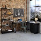 Escrivaninha Mesa Escritório Em L Estilo Industrial 1,50mx1,5