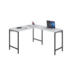 Escrivaninha Mesa Escritório Em L Estilo Industrial 120x140cm