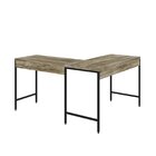 Escrivaninha Mesa Escritório Em L Estilo Industrial 120x140cm