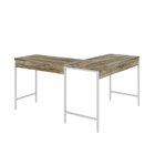 Escrivaninha Mesa Escritório Em L Estilo Industrial 120x140cm