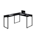 Escrivaninha Mesa Escritório Em L Estilo Industrial 120x150cm