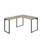 Escrivaninha Mesa Escritório Em L Estilo Industrial 120x150cm