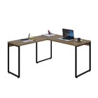 Escrivaninha Mesa Escritório Em L Estilo Industrial 135x150cm