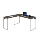 Escrivaninha Mesa Escritório Em L Estilo Industrial 150x150cm