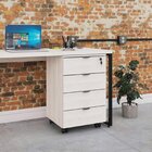 Escrivaninha Mesa Escritório Em L Estilo Industrial 150x150cm