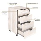 Escrivaninha Mesa Escritório Em L Estilo Industrial 150x150cm