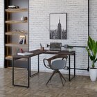 Escrivaninha Mesa Escritório Em L Estilo Kuadra 120cm Industr