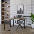 Escrivaninha Mesa Escritório Em L Estilo Kuadra 120cm Industr