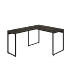 Escrivaninha Mesa Escritório Em L Estilo Kuadra 120cm Industr