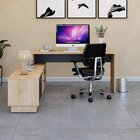 Escrivaninha Mesa Escritório Em L Executiva 170x180cm Com Bal