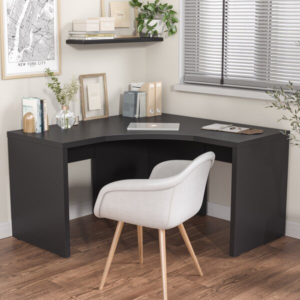 Escrivaninha Mesa Escritório Em L Tamburato Acabamento Em Bp