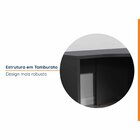 Escrivaninha Mesa Escritório Em L Tamburato Acabamento Em Bp